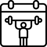Calendar Icon symbol vector image