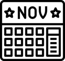 Calendar Icon symbol vector image