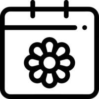 Calendar Icon symbol vector image