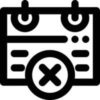 Calendar Icon symbol vector image