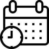 Calendar Icon symbol vector image