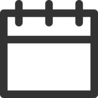 Calendar Icon symbol vector image