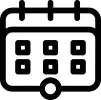 Calendar Icon symbol vector image