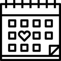 Calendar Icon symbol vector image