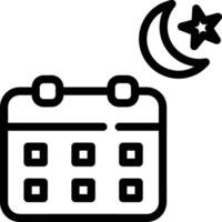 Calendar Icon symbol vector image