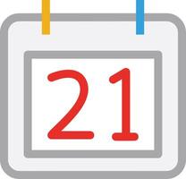 Calendar Icon symbol vector image