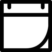 Calendar Icon symbol vector image