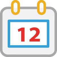 Calendar Icon symbol vector image