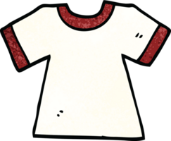 camiseta del doodle de la historieta png