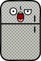 comic book style cartoon fridge prozer png