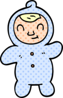 Cartoon-Doodle menschliches Baby png