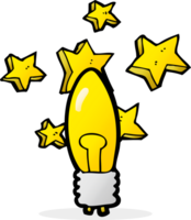 cartoon light bulb png