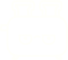 Toaster Chalk Drawing png