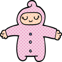 comic book style cartoon baby png