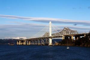 San Francisco, CA, 2014 - New and Old San Francisco Bay Bridge photo