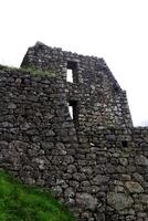 Stone Wall Machu Picchu Peru South America photo