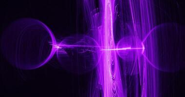 Pink And Purple Abstract Lines Curves Particles Background photo
