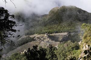 Machu Picchu, Peru, 2015 - Inca Ruins Seen From Huayna Picchu photo