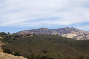 Wide Angle View Top Of Mount Diablo California photo