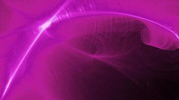 Abstract Design In Purple And Pink Lines On Dark Background photo