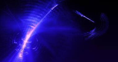 azul y rosado resumen líneas curvas partículas en oscuro antecedentes foto
