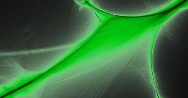 Green Abstract Lines Curves Particles Background photo