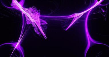 Pink And Purple Abstract Lines Curves Particles Background photo