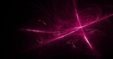 Purple And White Abstract Lines Curves Particles Background photo