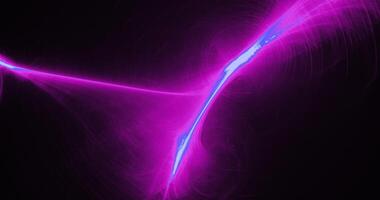 Purple And Blue Abstract Lines Curves Particles Background photo