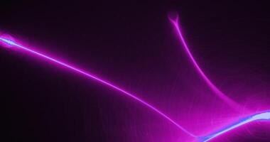 Purple And Blue Abstract Lines Curves Particles Background photo