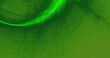 Green Abstract Lines Curves Particles Background photo