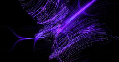 Purple Blue Pink Abstract Lines Curves Particles Background photo