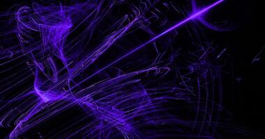 Purple Blue Pink Abstract Lines Curves Particles Background photo