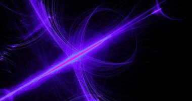 Purple Blue Pink Abstract Lines Curves Particles Background photo