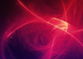 Abstract Background Light Lines And Curves With Particles photo