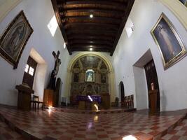 Loreto old mission on sunny day Baja California Sur Mexico photo