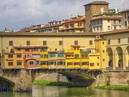 ver de ponte viejo, florencia, Italia foto