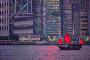 Hong Kong skyline. Hong Kong, China photo