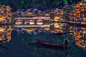 Feng Huang Ancient Town Phoenix Ancient Town , China photo