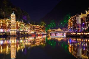 Feng Huang Ancient Town Phoenix Ancient Town , China photo