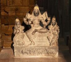 Shiva statue in Hindu Temple photo