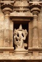 Bas reliefes in Hindu temple. Arulmigu Arunachaleswarar Temple. Tiruvannamalai, Tamil Nadu, India photo