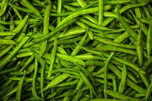 Grean peas background photo