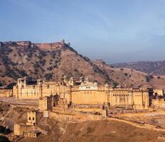 Amer  Amber  fort, Rajasthan, India photo
