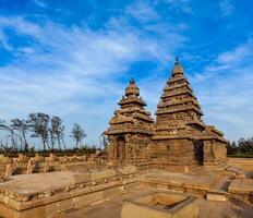 Shore temple   World heritage site in Mahabalipuram, Tamil Nad photo