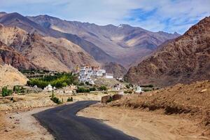 spituk gompa, ladakh, India foto