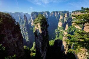 zhangjiajie montañas, China foto