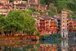 Feng Huang Ancient Town Phoenix Ancient Town , China photo