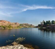 jaswanth thada mausoleo, jodhpur, rajastán, India foto