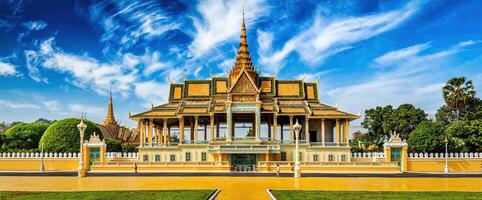 phnom penh real palacio complejo foto